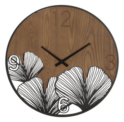 Orologio Da Muro Super Wood/Leaf Cm dim 60x2