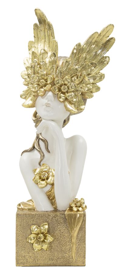 Scultura Minerva Cm 20x17x50