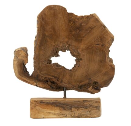 Scultura Bintang In Teak Riciclato Cm 31x13x35